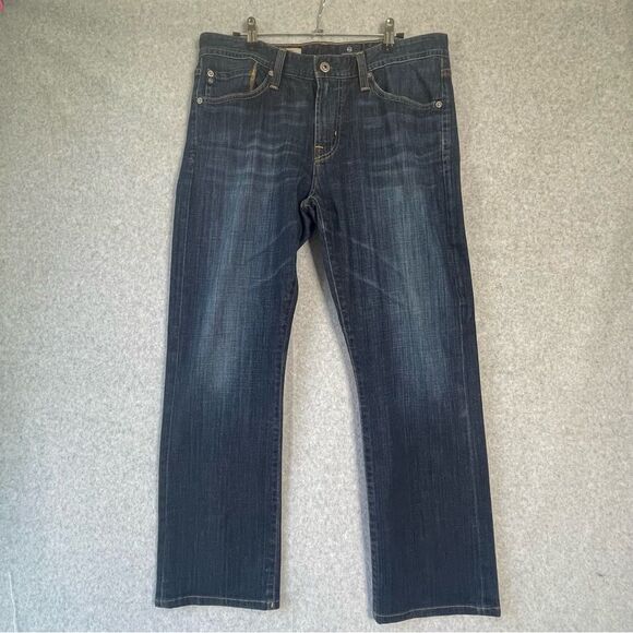 AG Adriano Goldschmied The Protege Straight Leg Jeans Dark sz. 33 x 32 - Picture 1 of 15